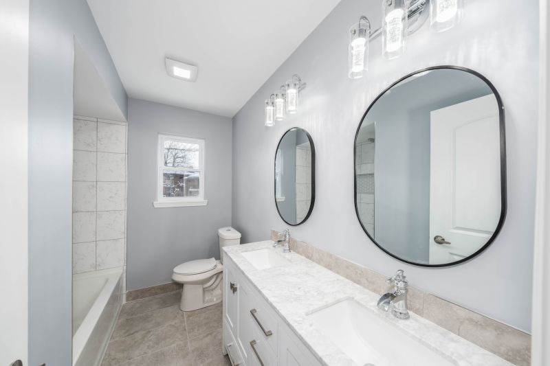 Dual Vanity with Natural Light